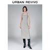 UR 2026 Spring U-Neck Slim Fit Pencil Dress