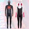 2023 Spider-man Miles Gwen Cosplay Costume Women's Spider-man Jumpsuit Milk Silk Fabric