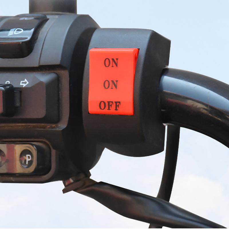 10pcs Motorcycle Switches Motorcycle power button 1.88*0.91*1.29 inch Fit for 12V-80V electric car tricycle motorbike