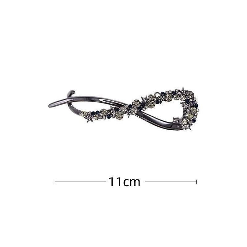 Metal  Banana Clip Hairpins Frog Buckle Ponytail Hair Clips Irregular Hair Clip Headdress Hair Accessories