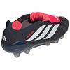 Adidas PREDATOR ELITE Comfortable HG Hard Ground Artificial Turf Soccer Shoes Unisex Black Red KI6300