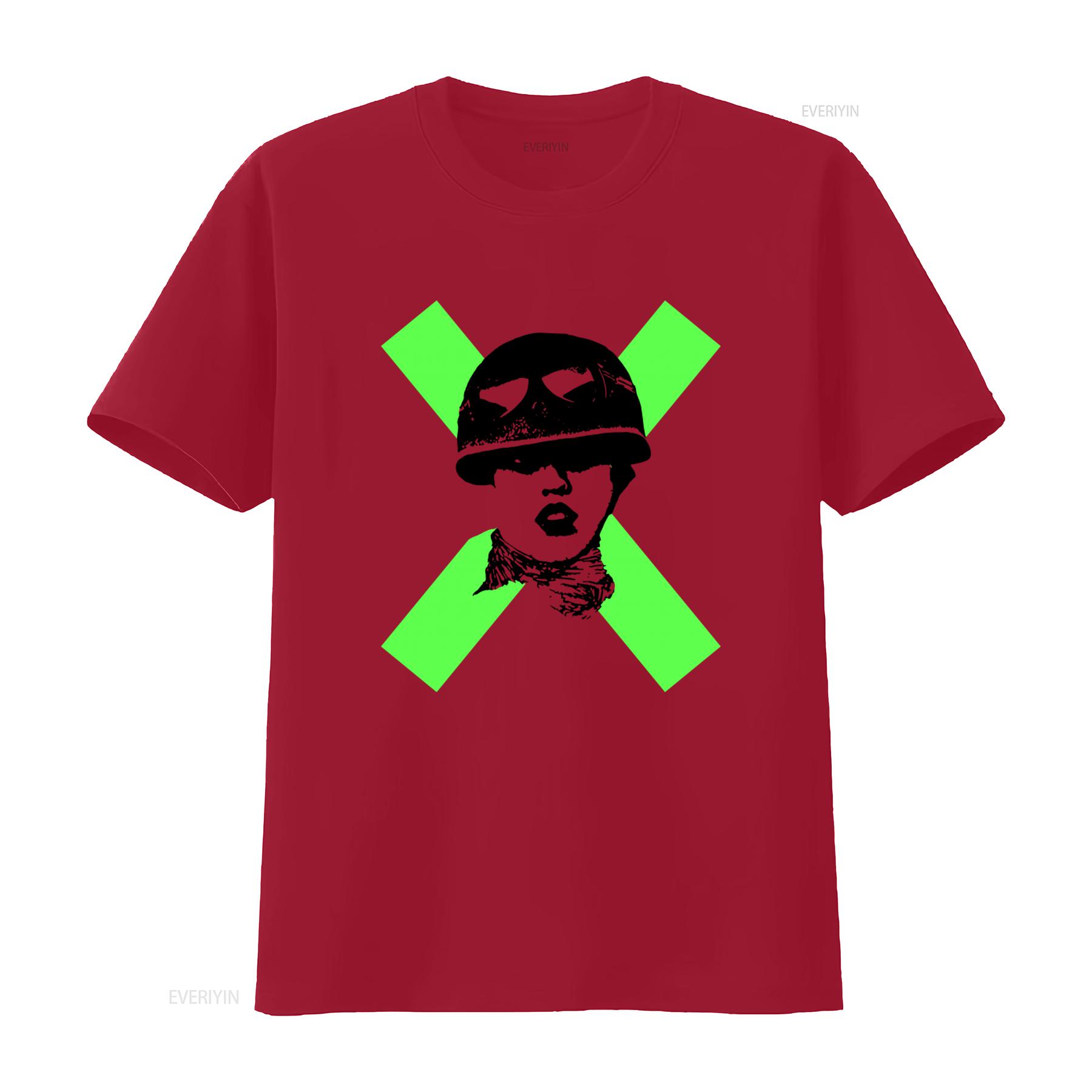 X Ray Spex Punk Style Mens T Shirt with Poly Styrene Design from Germ Free Adolescents 1977 vintage Washed Unisex S