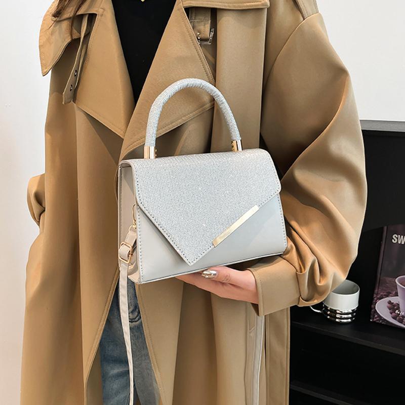 Retro Niche Design Crossbody Malá Čtvercová Kabelka Dámská Luxusní Kabelka Nová Trendy Módní Klopová Kabelka a Peněženka AVE