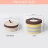 Large Capacity Cotton Rope Storage Box Handwoven Round Basket For Bedroom Living Room Decoration Multipurpose Organizer