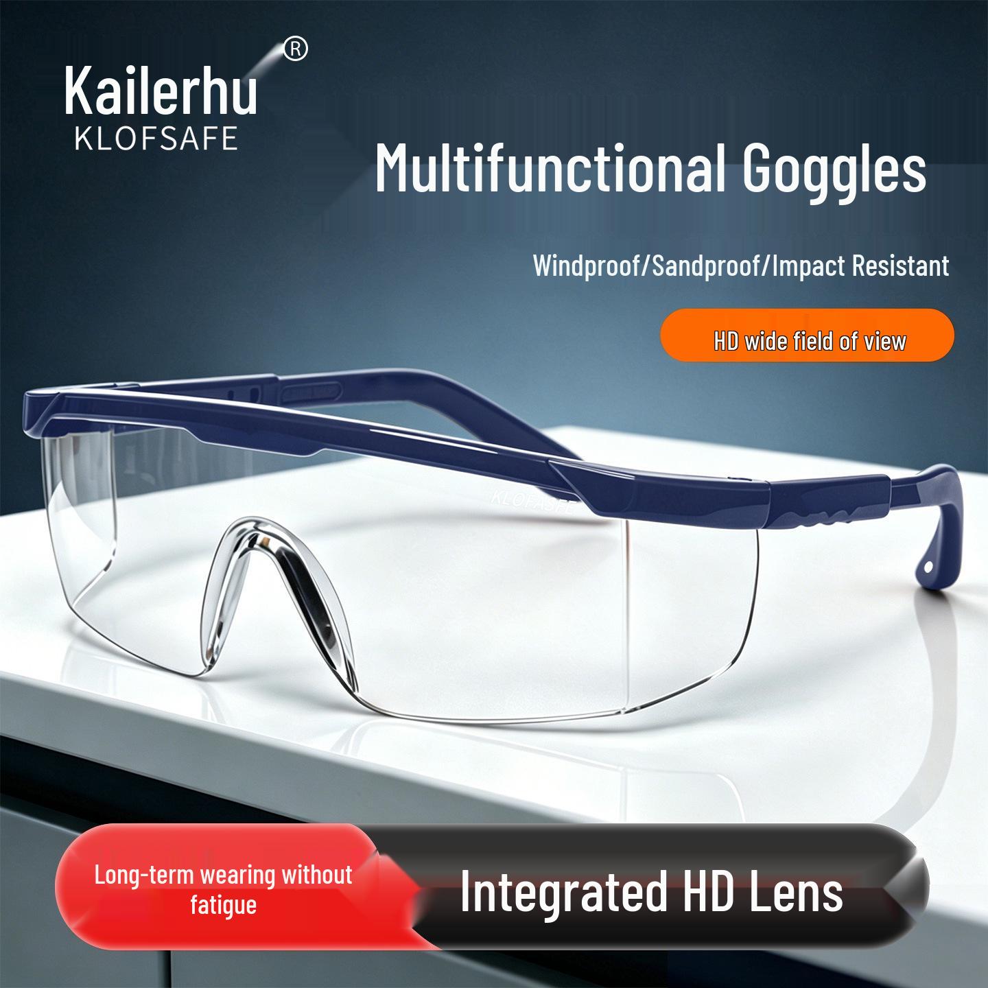 Kaileshuh K5100 Anti-Fog Impact-Resistant Protective Cycling Goggles