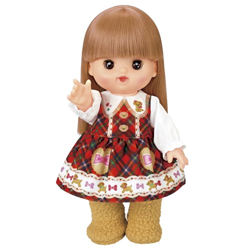 PILOT CORPORATION Mel-chan Dress-Up Set, Fluffy Poodle Outfit