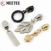 5/10Pcs Meetee 5# Zipper Sliders for Metal Nylon Resin Zips Clothes Bag Zippers Pull Head Repair Kit Garment Sewing Accessories