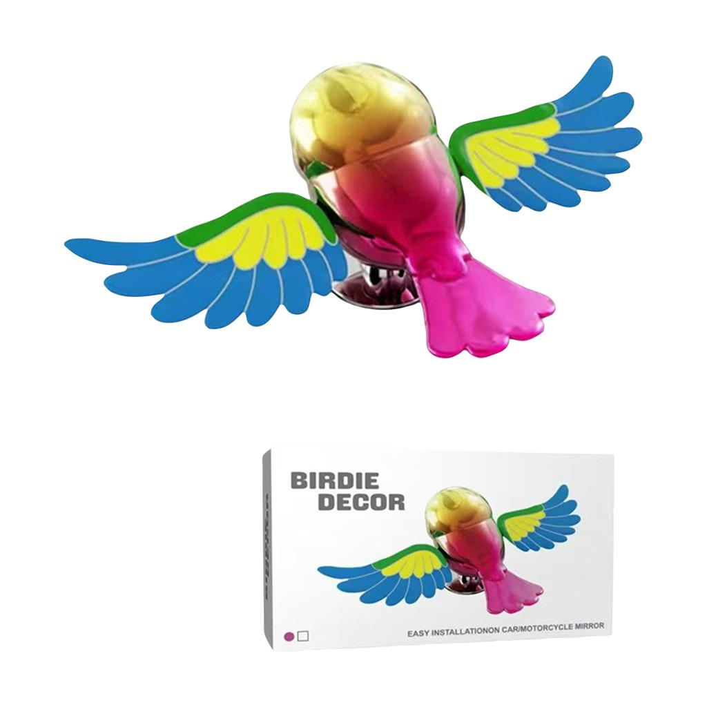 Simulation Companion Bird Car Ornament Fun Toy