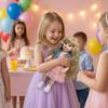 Lifelike 22 Inch Reborn Baby Girl Dolls Betty Full Silicone Body Simulation Doll Realistic Curvy Long Hair Rebirth Dolls for Children Holiday Gifts