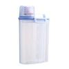 Transparent Airtight Noodle Storage Jar - Food Grade Plastic Spaghetti Organizer with Hanging Compartment