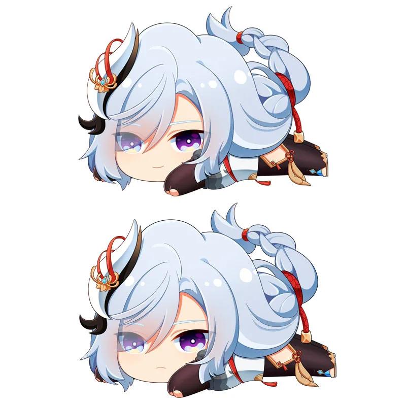 Genshin Impact Plush Pillow Anime Plushie Sofa Cushion Paimon Amber Lumine Keqing Klee Barbara Cartoon Stuffed Toy Birthday Gift