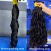 100% Human Hair Deep Wave Bulk For Braiding Unprocessed Remy No Weft Curly Extensions 50g 100g