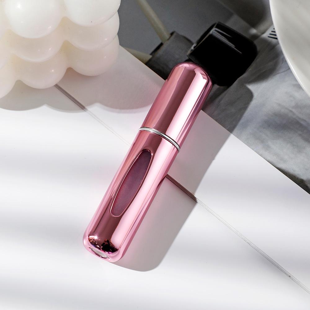 5/8ml Push-Type Aluminum Refillable Perfume Spray Bottle