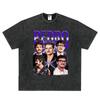 2026 Hot Sale Actor Pedro Pascal Fans Gift Graphic T Shirt Vintage Washed Pedro Pascal T-shirts Men Women Hip Hop Punk Streetwear Oversized Tshirt