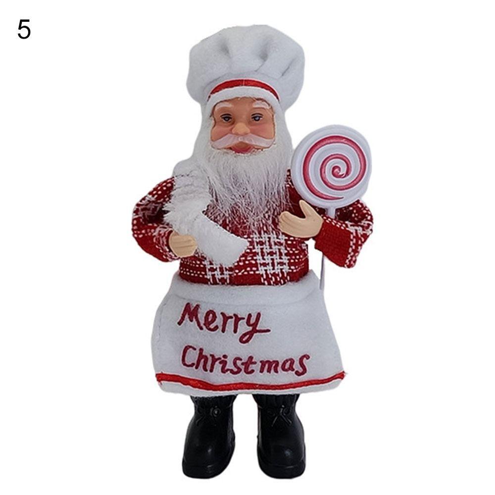 Craft Festival Party Supplies Hanging Pendants Standing Santa Claus Xmas Tree Oranments Christmas Decoration