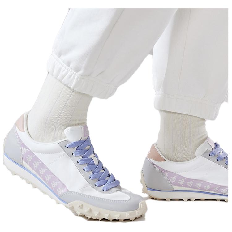 Kappa Back-To-Back Logo Vintage Sports Trend Running Shoes Simple Color Block Non-Slip Wear-Resistant Low-Top Training Shoes K0D45MM09-012