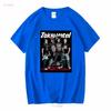 Rara Maglietta da Concerto Tokio Hotel Vtg Nera S 23xl Vintage Lavata Top Casual Per l'Uso Quotidiano Moda Leggermente Grafica Alla Moda