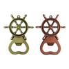 Elegant Contemporary Rudder Keyring Functional Bottle Opener Accessory Zinc Alloy Keyring Accessories