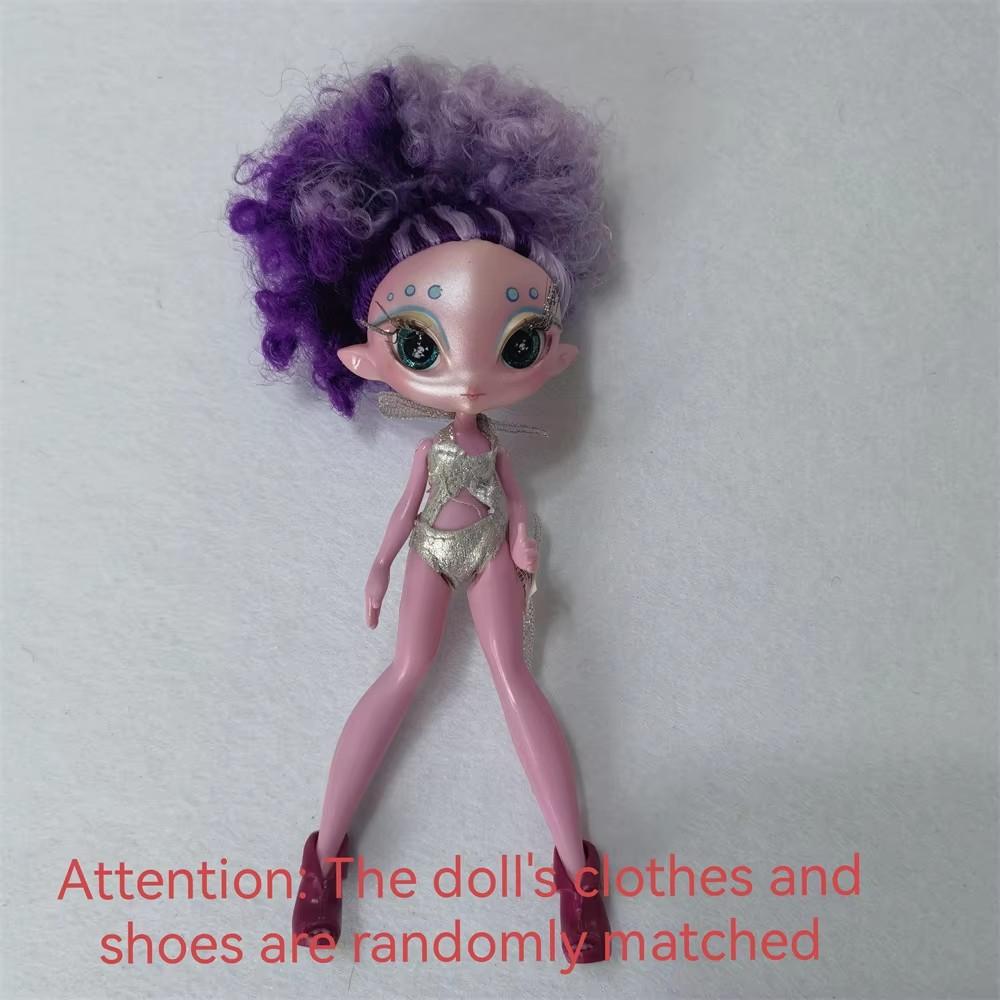 Originale Innovation Una Gedicht Monsterpuppe Spielzeug Mädchen Geburtstagsgeschenk Novi Stern Puppe lange Haare 20 cm Puppe mit Kleidung DIY Spielzeug