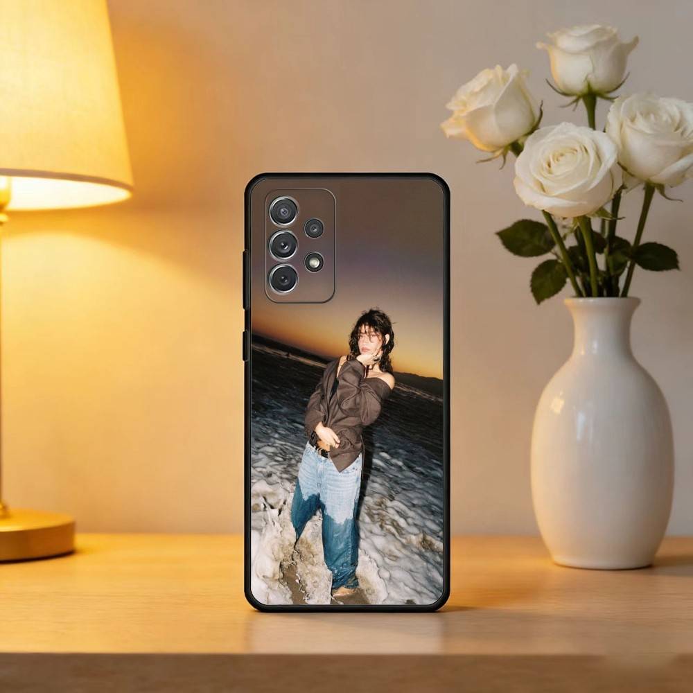 

Beauty O-Odessa A Z-zion Soft Silicone Black Cover Phone Case For Samsung Galaxy A73,A72,A71,A70,A53,A52,A51 Samsung a22 4g