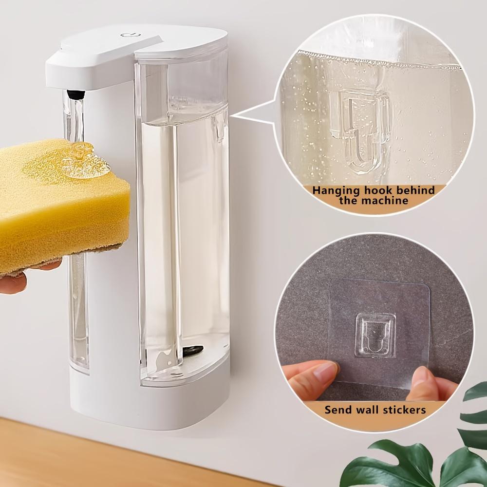 Wall-mounted Automatic Hand Sanitizer Dispenser, Inductive, Easy To Install and Clean, with USB Rechargeable Pump and Automatic Sensing Function