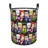 Hunter Leorio Kurapika Gon Killua Hisoka Laundry Hamper Large Clothes Storage Basket Book Socks Bin Organizer for Bathroom