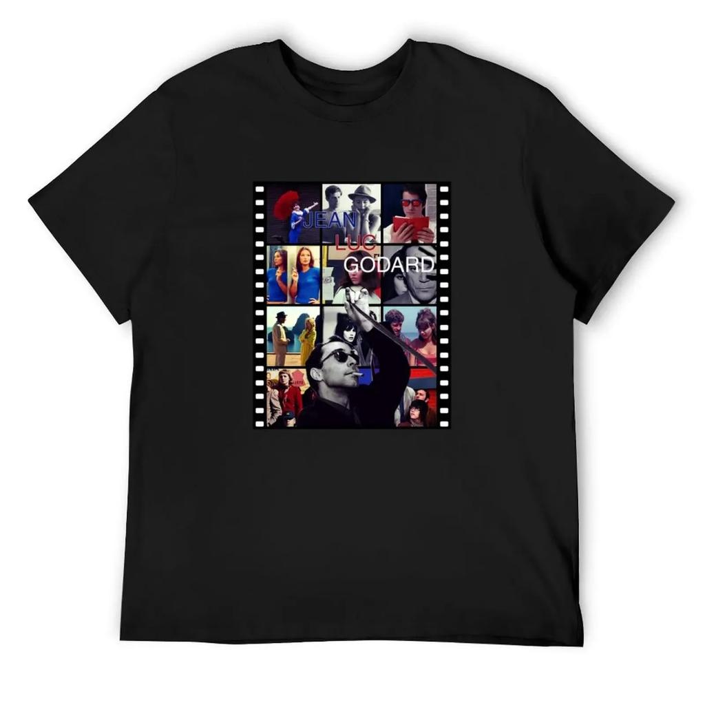 Godard T-Shirt plain plus size clothes funny gifts sweat shirts, men