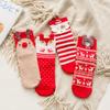 1Pair Cartoon Christmas Socks Ornaments Merry Christmas Decorations For Home Christmas Gifts Xmas Noel Navidad Happy New Year Supplies