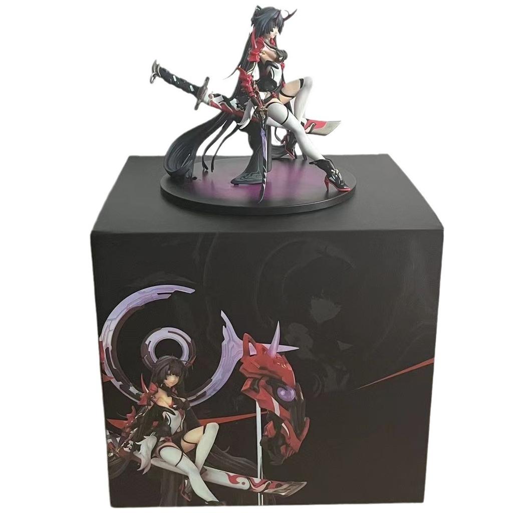 Honkai Impact 3rd Raiden Mei Figure, Herrscher of Thunder Lament of the Fallen Anime Statue, Desktop Collectible Figurine Gift