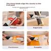 Ergonomic Vegetable Peeler Multipurpose Kitchen Equipment for Quick Safe Peeling