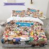 Family Guy Pattern Bedding,Quilt Set Quilt Cover Pillowcase Home Birthday Gift (1 * Duvet Cover + 2 * Pillowcase, Without Core)