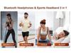 Wireless Bluetooth Yoga Headband Earbuds & Sleep Eye Mask with Ultra-long Standby