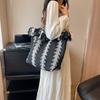 Handbags Straw Bag Embroidery Weave Tote Bag Portable Tassel Shoulder Bag  Shopping Bag