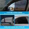 XCBYT Car Window Shade For -2024 Toyota RAV4 Window Covers Side Window Sun Shade Car Window Shade For Baby With Breathable Mesh Ulate Heat And UV For