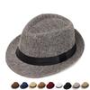 Herren Outdoor Freizeit Sonnenschutz und Sonnenschutz Zylinder Damen Sommer Mode Trend Vielseitige Strohhüte Jazzhüte
