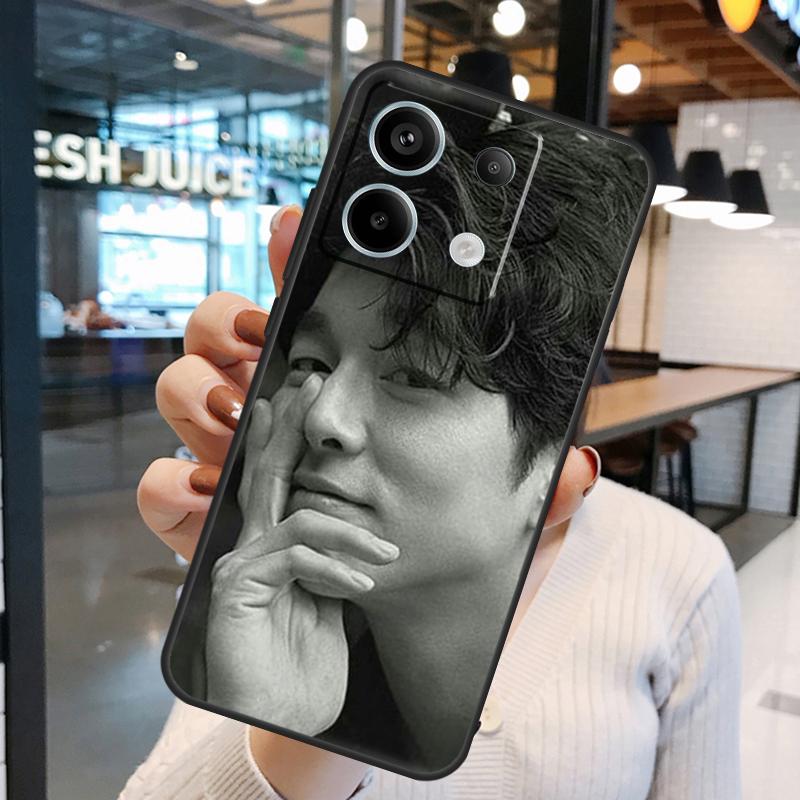 Korean Actor Gong Yoo Case For Xiaomi Redmi Note 12 11 9 10 13 Pro Plus 12S 11S 10S 9S Redmi 13 10C 12C 13C Cover