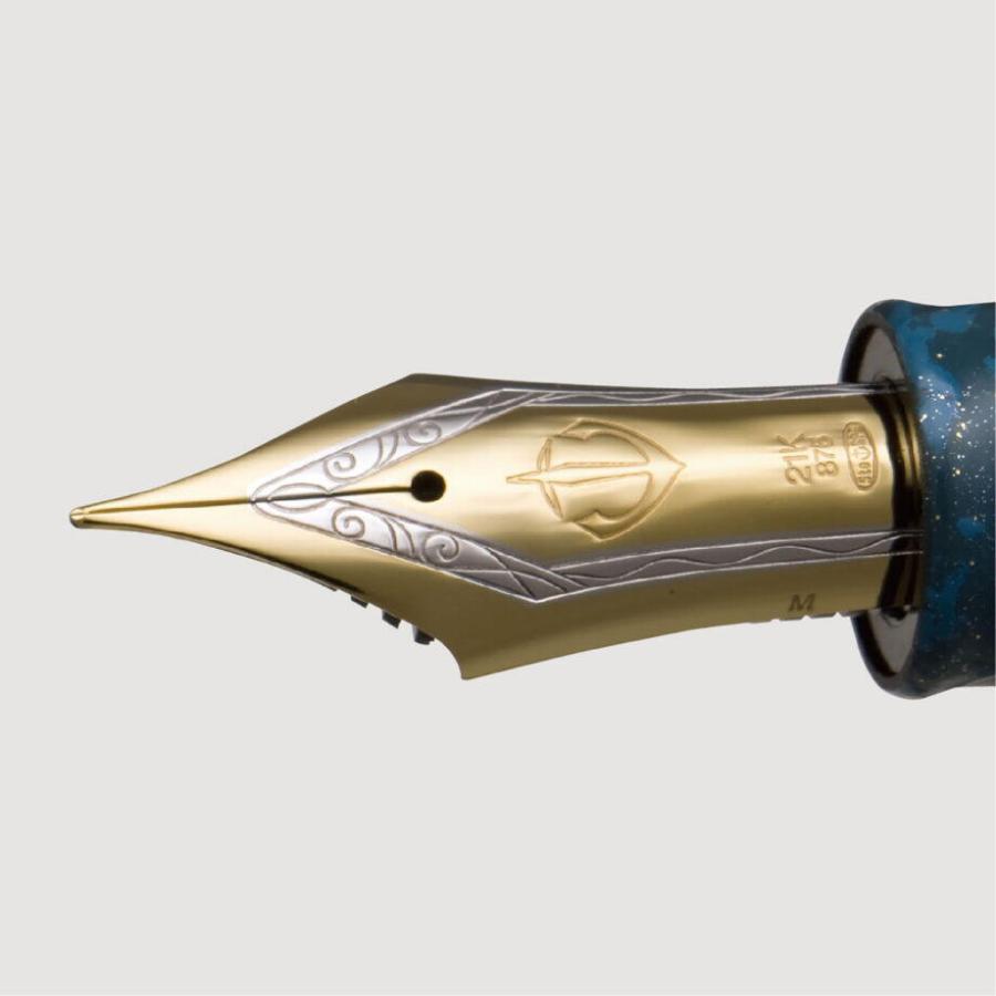 Sailor Iro-Miyabi Ebonite Fountain Pen Bunjincha Medium Nib 10-1600-480