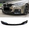 Spoiler Deflettori Labbra Sottoparaurti Anteriore Lucido Nero Aspetto Carbonio ABS Per BMW F30 F31 M Sport 2012 - 2018 Protezione Paraurti Serie 3