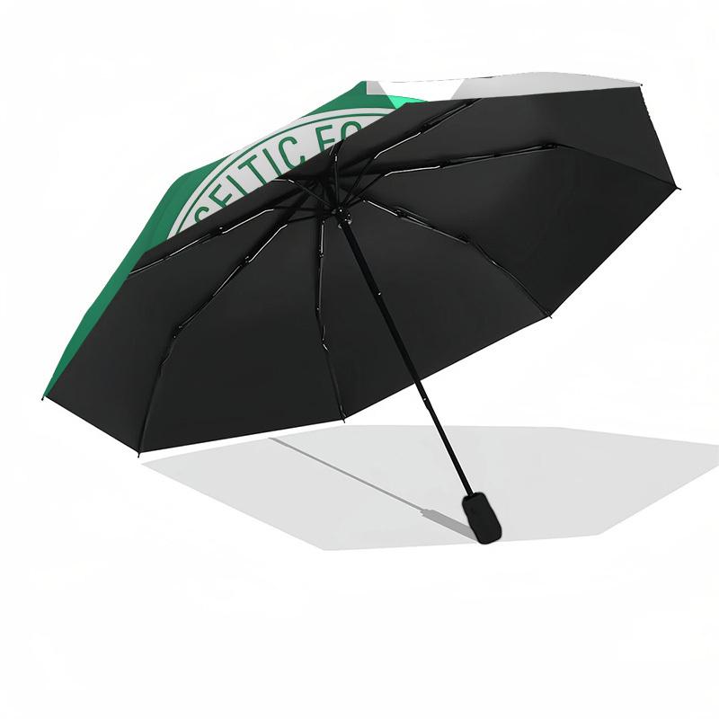Celtic Football Club, 1888 Automatic Opening and Closing, 8 rib Structure Portable Umbrella, Suitable for Men and Women in All Seasons  Perf