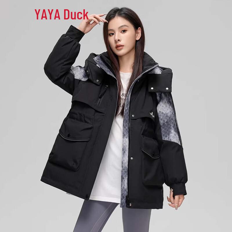 YAYA Women's Stylish Down Puffer Jacket