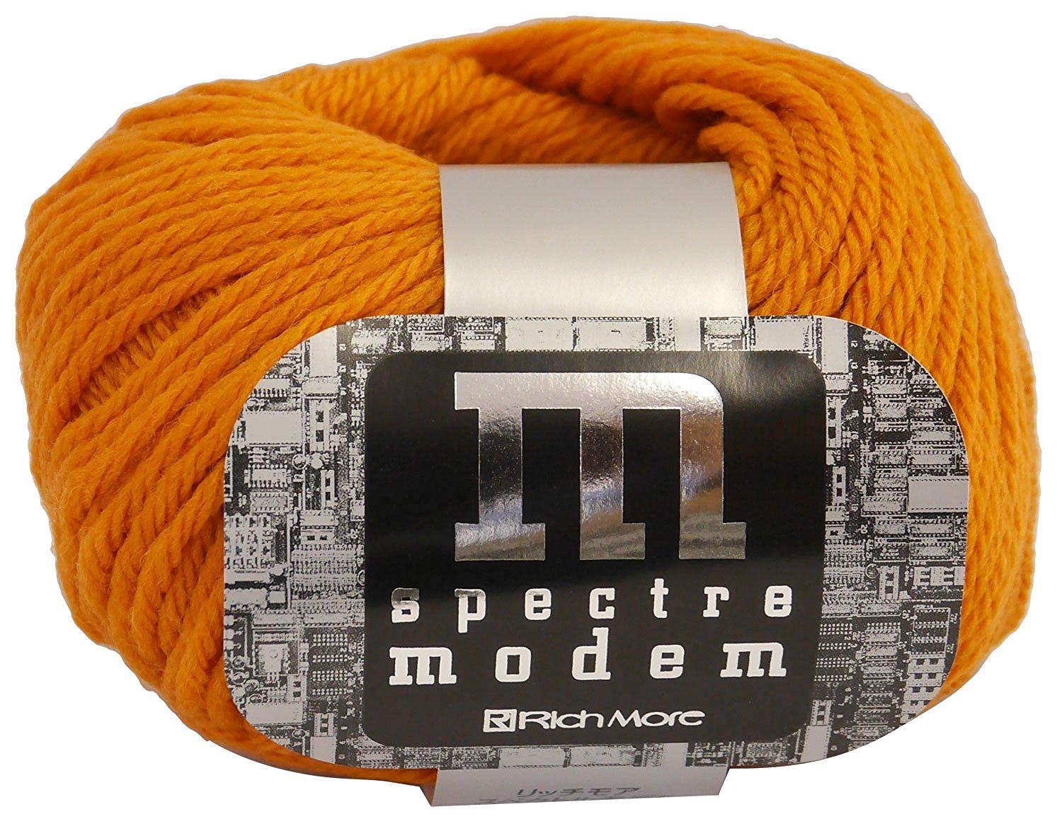 

Hamanaka Richmore Spectrum Modem Yarn Extra Thick Orange 40g 80m 10 Ball Set 2098 col.27 Approx.