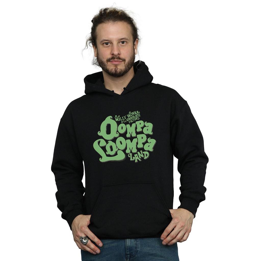 Willy Wonka And The Chocolate Factory Mens Oompa Loompa Land Hoodie