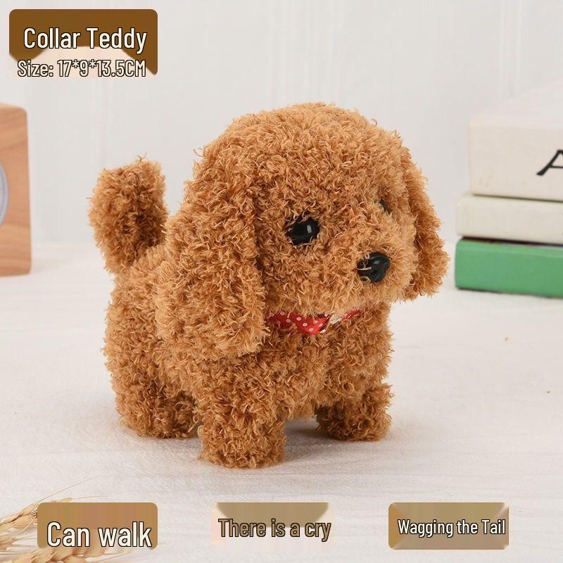 Husky Teddy Electric Plush Walking & Barking Dog Toy Gift