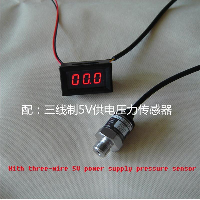 Digital Pressure Gauge Small Panel Mounted Pressure Gauge Accu Pneumatic Shock Digital Pressure