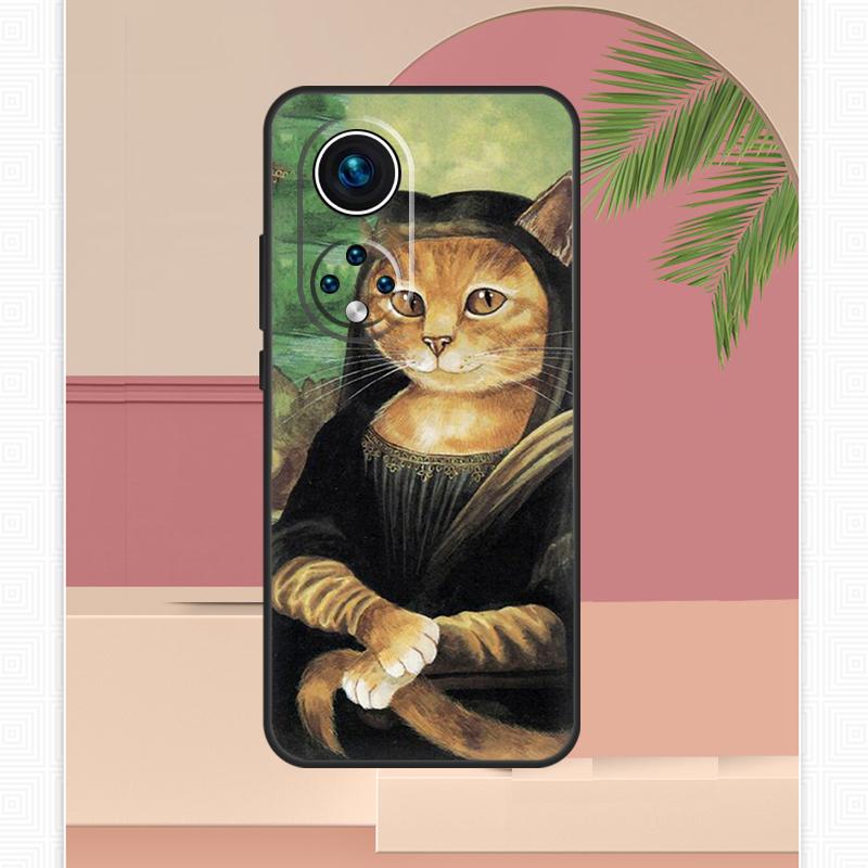 Renaissance Cats Rich Art Case For Honor Magic 7 Lite 5 6 8 Pro Honor 400 200 X9c X9b X9a X8b X8a X8c 50 70 90 Cover
