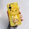 Für Huawei Nova 11 Hülle Niedliches Kaninchen Panda Bemalte Silikon Handyhüllen Abdeckung Für Huawei Nova 11 Nova11 Pro 11pro Nova11pro Funda