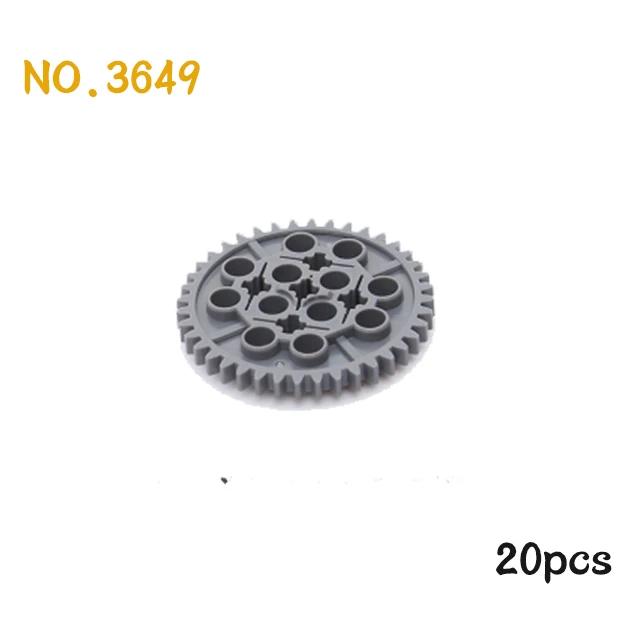 MOC Technical Gear Axle Bricks Parts Worm Rack Conector Train Car Crane Model Technical CROSS Axle Building Blocks Bricks Toys