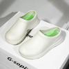 New Men Women EVA Chef Shoes Non-slip Waterproof Oil-proof Shoes Comfortable Workers Slippers Outdoor Fishing Shoes