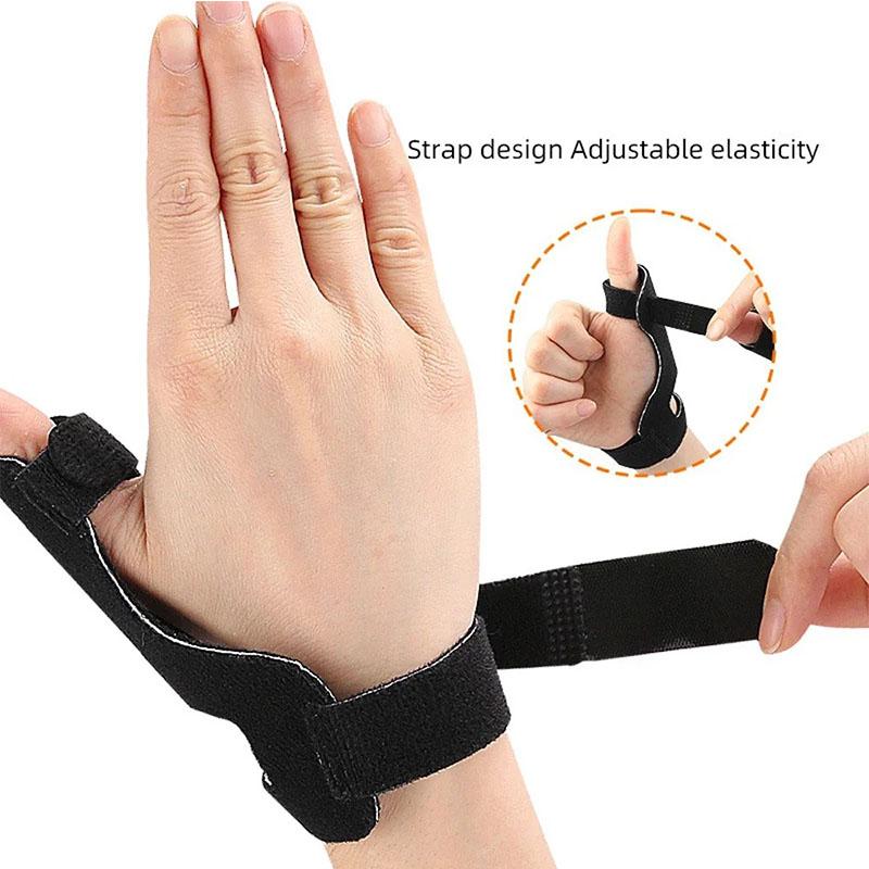 Thumb Wrist Brace Night Support for Pain Relief Sprains Arthritis Tendonitis Carpal Tunnel, Wrist and Thumb Support Stabilizer