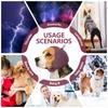Geräuschunterdrückender Hund beruhigender Snood, verstellbarer Anti-Angst-Ohrenschutz für Haustiere zur Linderung von Gewitter- und Feuerwerkstress